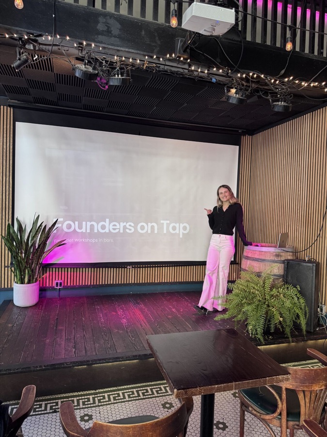 founders on tap on screen