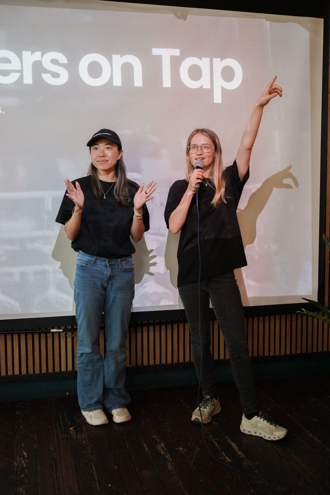 selina and lyvia open the night